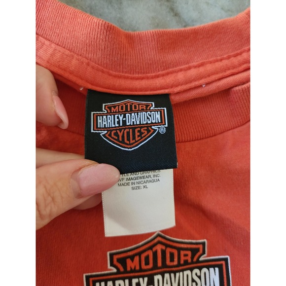 Motor Harley‎ Davidson Cycles Grand Cayman Pirate Ride Plank T Shirt XL - Picture 8 of 12